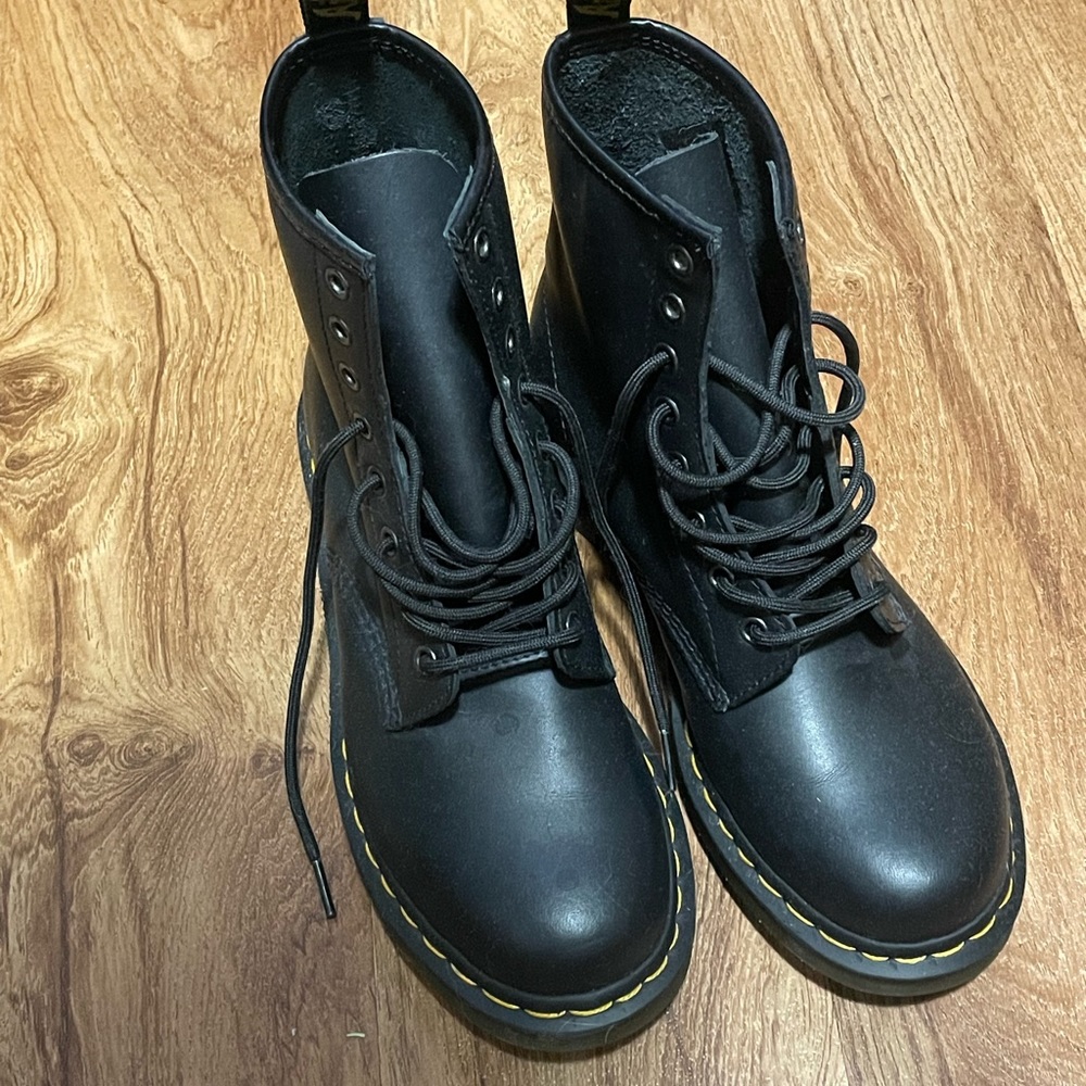 Size 9 Dr. martens black boots